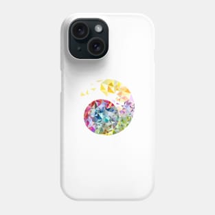 The random spiral of colors Phone Case