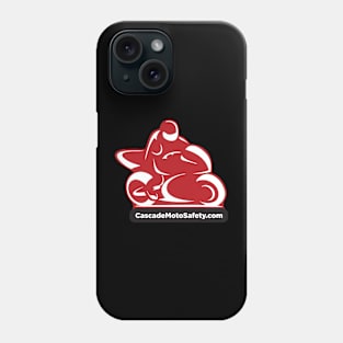 Cascade Motorcycle Safety Moto Man Phone Case