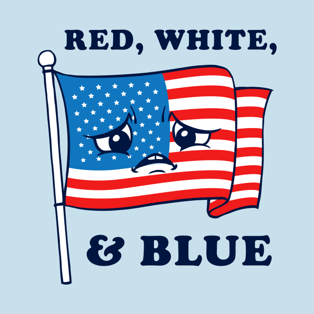 Red White And Blue by dumbshirts