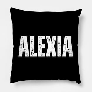 Alexia Name Gift Birthday Holiday Anniversary Pillow
