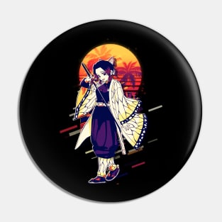 Shinobu 80s Retro | Demon Slayer Pin