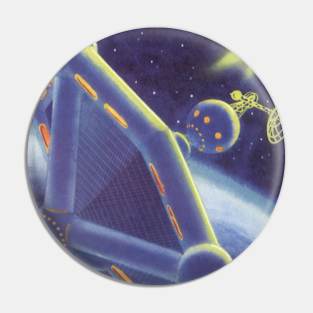 Vintage Science Fiction Pin