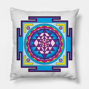 Sri Yantra Mandala Pillow