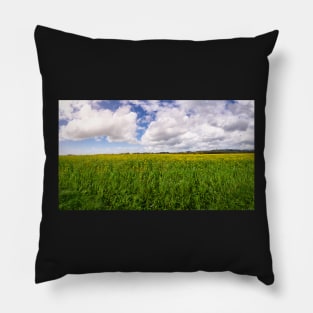 Mustard Flowers Pillow