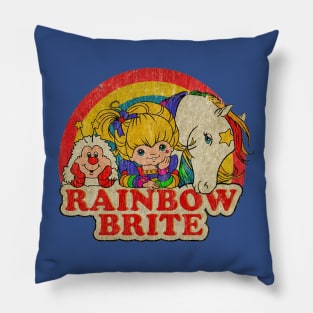 RETRO RAINBOW BRITE Pillow