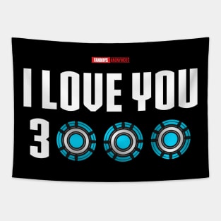 I Love You 3000 v3 (white) Tapestry