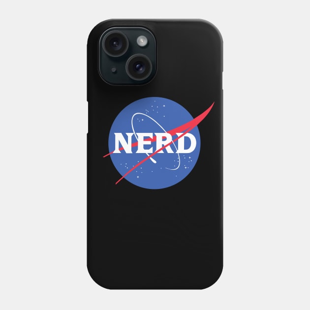 Nerds In Space Phone Case by DavesTees