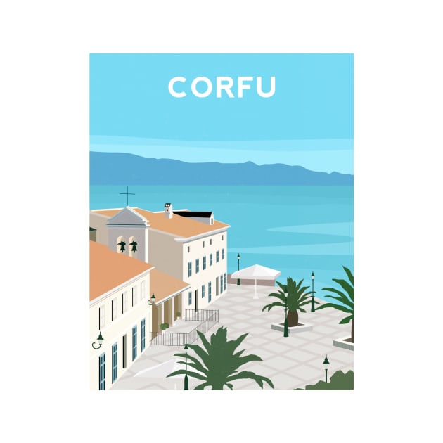 Corfu - Greece by typelab
