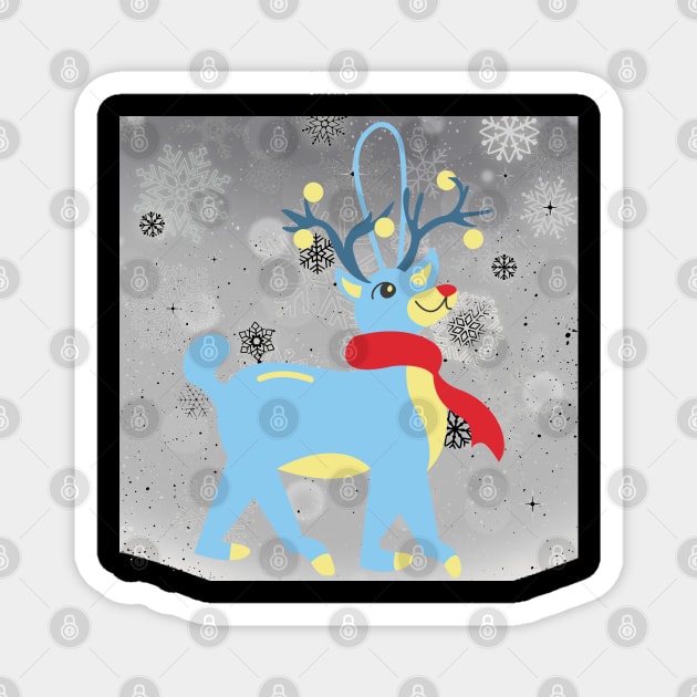 christmas winter holiday Magnet by ShubShank