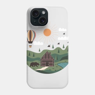 Forest Cabin Phone Case