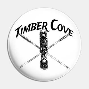 Timber Cove Tiki with Spears Pin