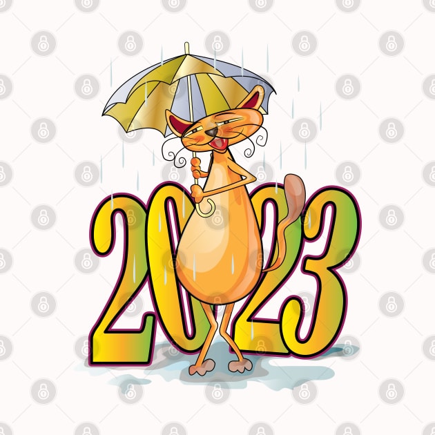 Happy New Year Cats 2023 by ArticArtac