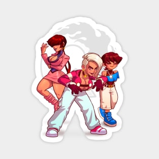 The Queen Of Fighters Magnet