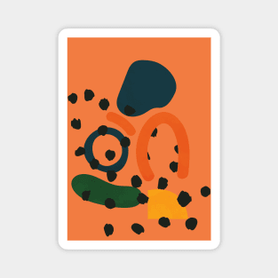 Minimal Abstract Shapes III Magnet