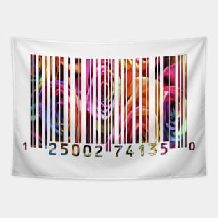 Colored barcode Tapestry