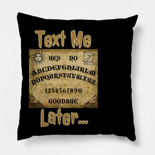 Text Me Later Pillow