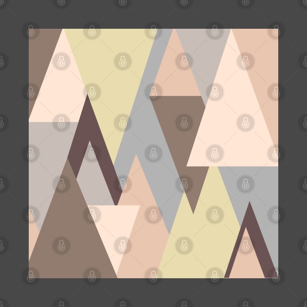 Triangles Pastel Pattern by crackerflake