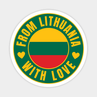 Lithuania Magnet