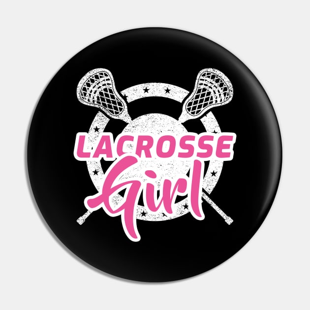 Lax Girl Lacrosse Female LaX Team Player Gift Pin by andreperez87