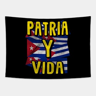 Patria y Vida, Cuban Revolution, i love Cuba, Free Cuba, Cuba Flag, Cuba Tapestry