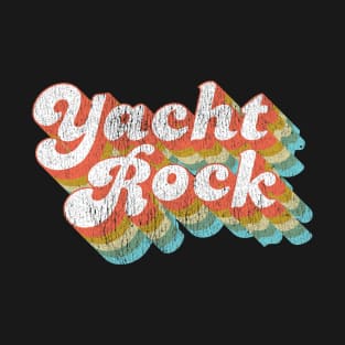 Vintage Fade Yacht Rock Party Boat Drinking product T-Shirt