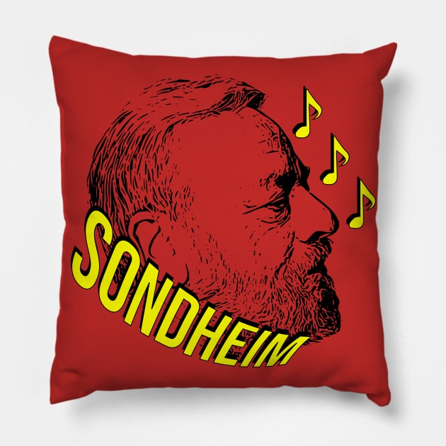 Sondheim Pillow by CafeConCawfee