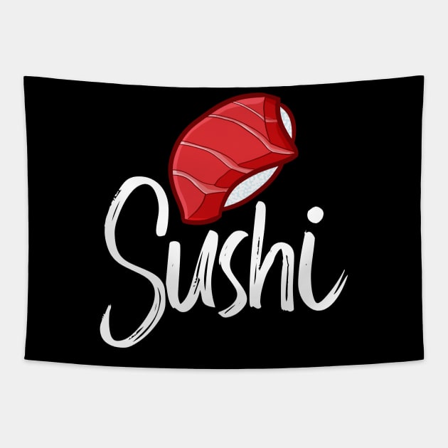 Sushi Tapestry by Peter the T-Shirt Dude