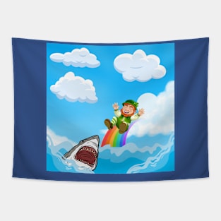 Leprechaun bad GPS Tapestry