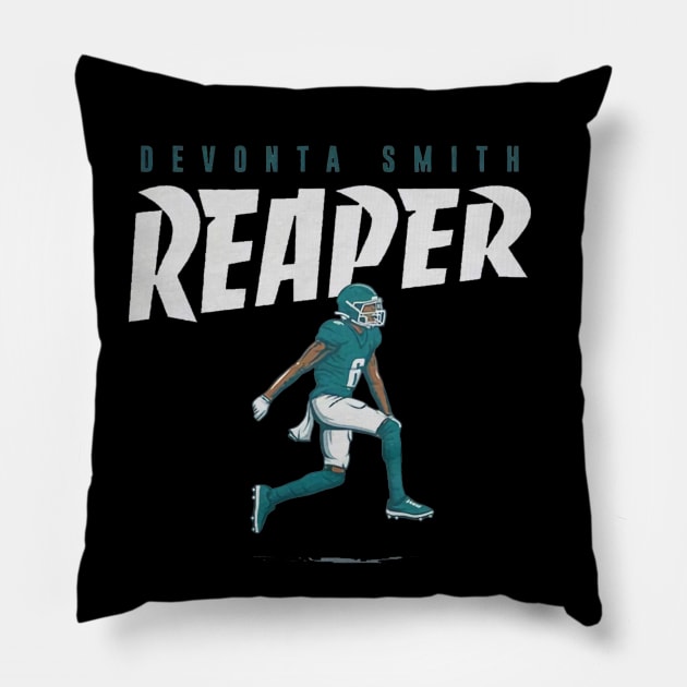 Devonta Smith Reaper Pillow by Chunta_Design