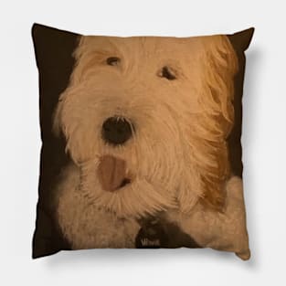 vienna the dog Pillow