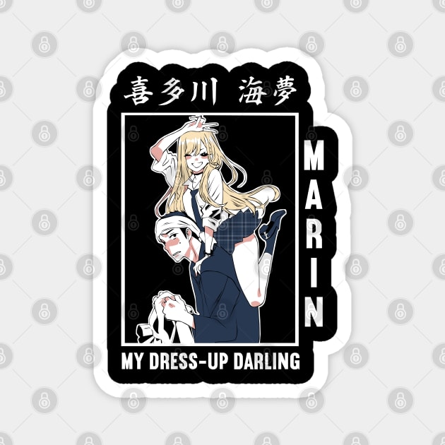 My Dress-Up Darling Marin Character Art Magnet by Otaku Vibes