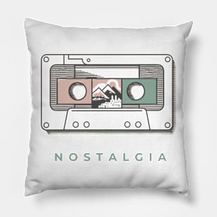 cassette tape Pillow