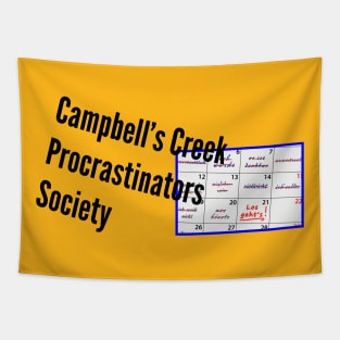 The Campbells Creek Procrastinators Society Tapestry