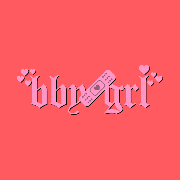 bby grl (pink & black) by Graograman