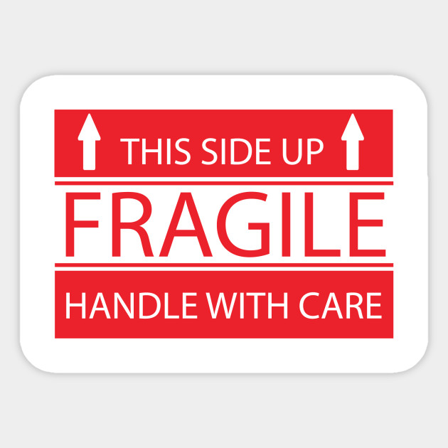Labels manufacturing on flexo printing machine. Print Out Fragile Sticker - Fragile - Popular Trend - Sticker | TeePublic