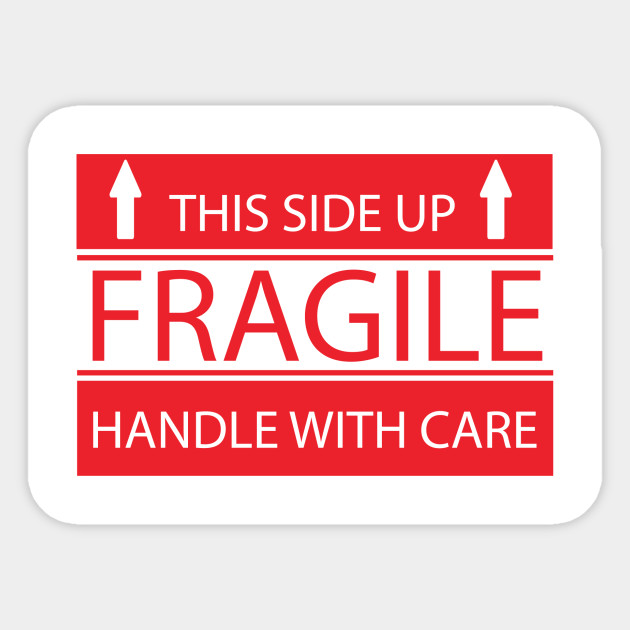 Fragile - Popular Trend - Sticker | TeePublic