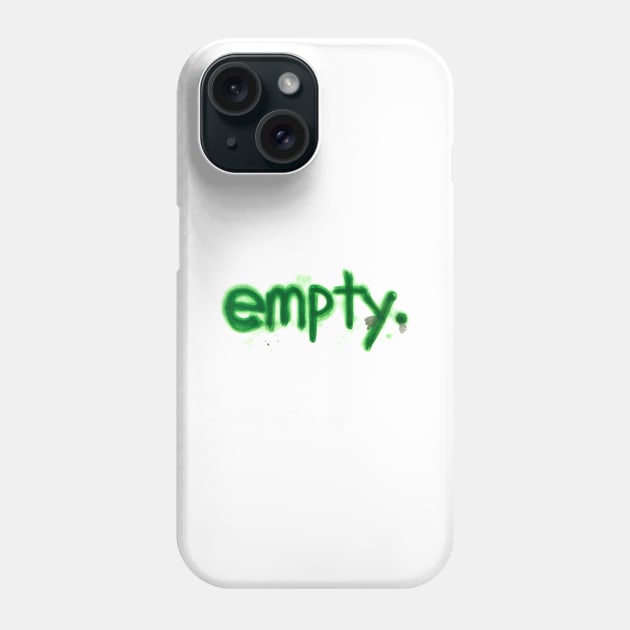 Graffiti Art Spray Paint Urban Street Word Empty Phone Case by ernstc