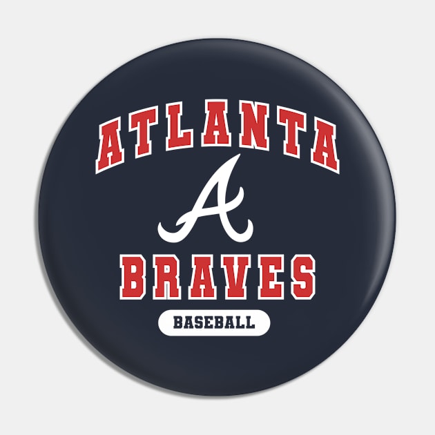 Atlanta Braves Logo Pin