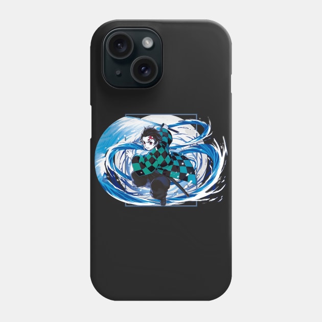 Guardians of the Night - Tanjiro Phone Case by shukomei