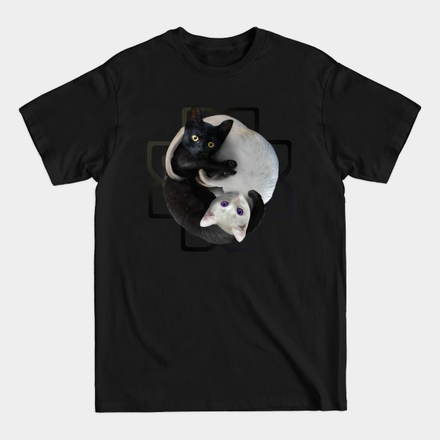 Disover Yin Yang Cats - Yin Yang Cats - T-Shirt