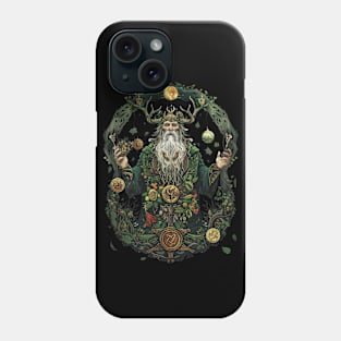 Wiccan pagan god Phone Case