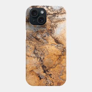 Rustic Seaside Volcanic Texture Eroding Phone Case