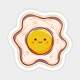 Kawaii Fried Egg Magnet