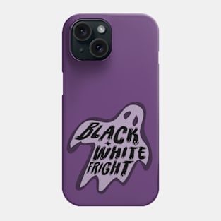 Black & White Fright Ghost Phone Case