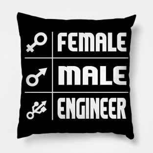 Femal Male Engineer Pillow