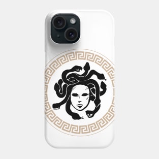 Goddess Athena Shield with Medusa Head Phone Case