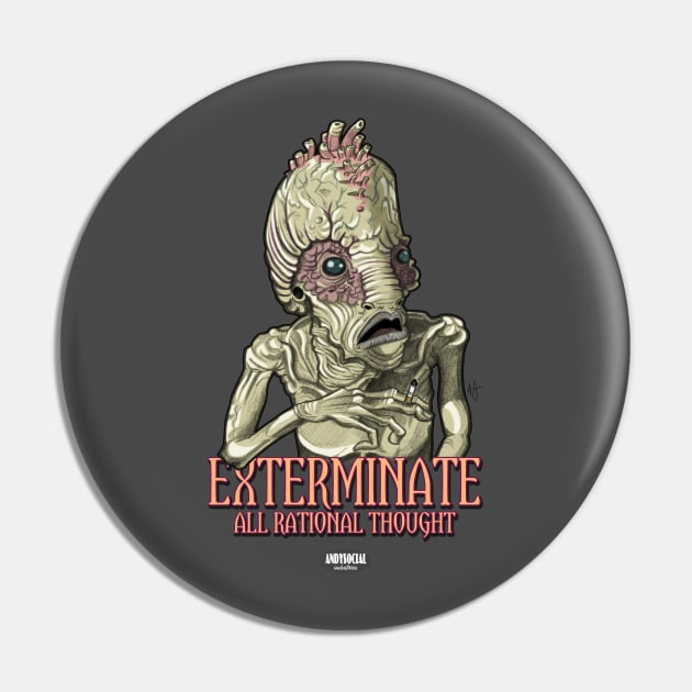 Mugwump Pin by AndysocialIndustries