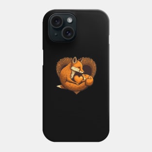 fox in love Phone Case