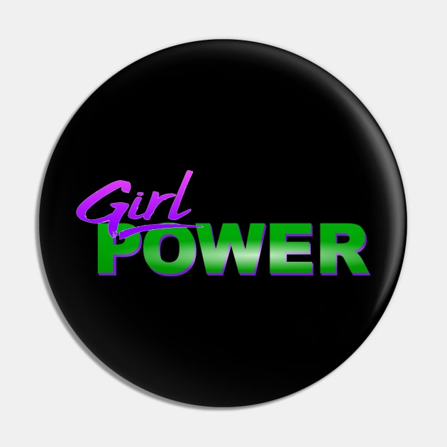 Girl Power Pin by triggerleo