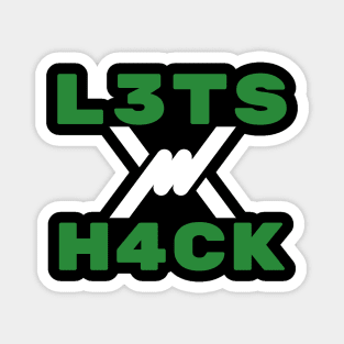 Lets Hack - l3ts h4ck Magnet